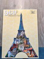 Eiffeltoren Parijs, puzzel 960 stukjes, Hobby en Vrije tijd, Denksport en Puzzels, Ophalen, 500 t/m 1500 stukjes, Gebruikt, Legpuzzel