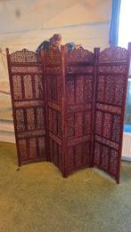 Antiek 4 slags kamerscherm, Huis en Inrichting, Woonaccessoires | Kamerschermen, Ophalen