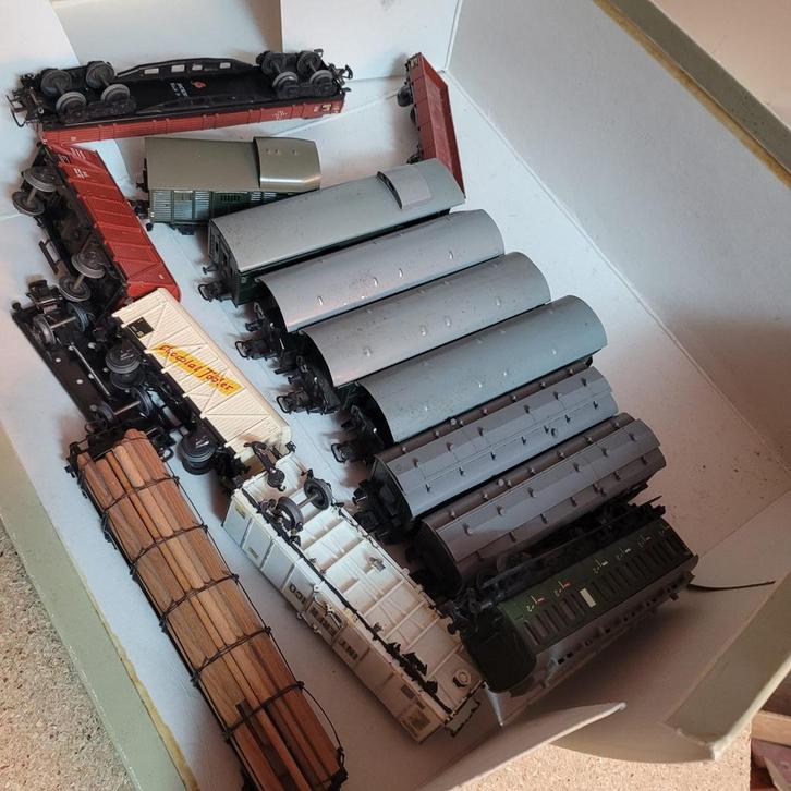 Märklin trein met veel rails en accessoires, Hobby en Vrije tijd, Modeltreinen | H0, Gebruikt, Treinset, Wisselstroom, Märklin