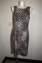 Joseph Ribkoff vintage jurk jaguar print natuur tinten D38