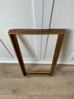 Goud-kleurige lijst, Ophalen, Zo goed als nieuw, Metaal of Aluminium, Minder dan 50 cm