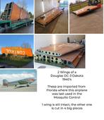 vliegtuig vleugel Douglas DC-3 Dakota, vliegtuigonderdeel, Ophalen, Gebruikt, Overige typen