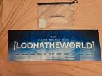 loona loonatheworld slogan banner officieel 2022 world tour, Ophalen of Verzenden, Nieuw, Boek, Tijdschrift of Artikel