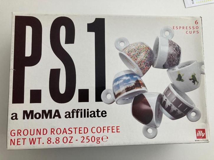 illy collection 2001 espresso PS1, Verzamelen, Porselein, Kristal en Bestek, Nieuw, Kop en/of schotel, Porselein, Ophalen of Verzenden