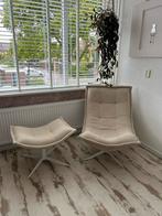 Bodilson Fauteuil met Voetenbank, Ophalen, Gebruikt, Stof, 75 tot 100 cm