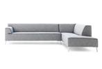 Leolux • Pode Insert • hoekbank grijs 280cm, Ophalen, Zo goed als nieuw, Vierpersoons of meer, Stof