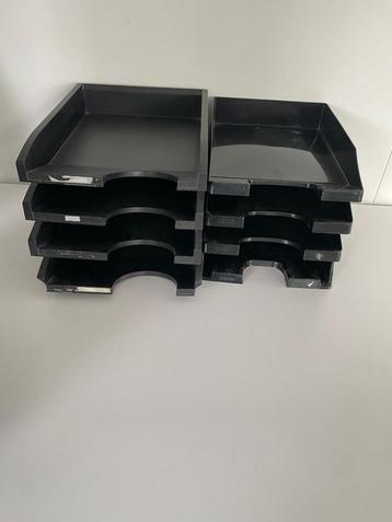 Set van 8 postbakjes – Leitz, Han & Esselte beschikbaar voor biedingen
