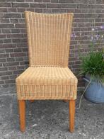 6 rieten eetkamerstoelen, Ophalen, Gebruikt, Riet of Rotan, Vijf, Zes of meer stoelen