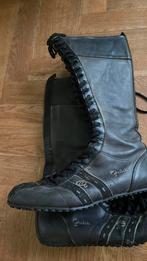 Rijglaarzen leer abtraciiet mt 40 quick, Kleding | Dames, Schoenen, Ophalen of Verzenden, Zo goed als nieuw, Zwart, Sneakers of Gympen