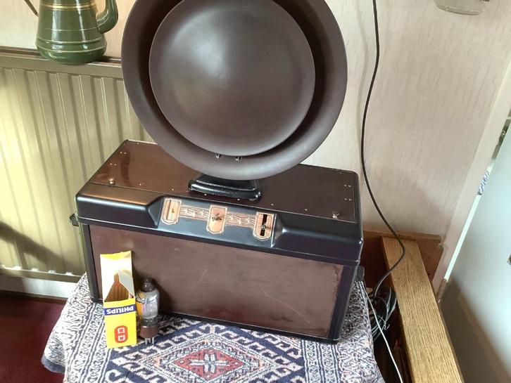 antieke radio- luidspreker set, Audio, Tv en Foto, Luidsprekers, Refurbished, Overige typen, Minder dan 60 watt, Overige merken