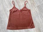 HUNKEMÖLLER mooie velours top maat M, Maat 38/40 (M), Bruin, Verzenden, Zo goed als nieuw
