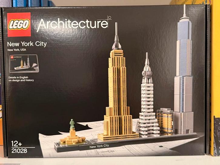 LEGO Architecture New York City (21028), Kinderen en Baby's, Speelgoed | Duplo en Lego, Nieuw, Lego, Complete set, Ophalen of Verzenden