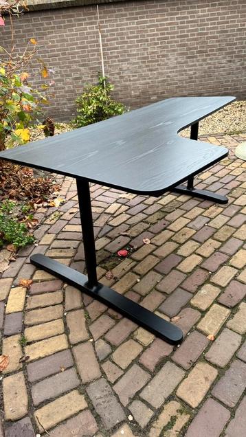 hoekbureau Ikea Bekant zwart 160 breed - afbeelding 2