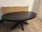 Ovale mangehout eettafel 180CM, Zo goed als nieuw, Vijf personen of meer, 150 tot 200 cm, Ovaal