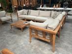 Loungeset Duke | Max & Luuk | Showroommodel, Tuin en Terras, Ophalen, Gebruikt, 6 zitplaatsen, Teakhout