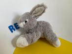 4181 hema konijn grijs wit ligend, Ophalen of Verzenden, Zo goed als nieuw, Overige typen