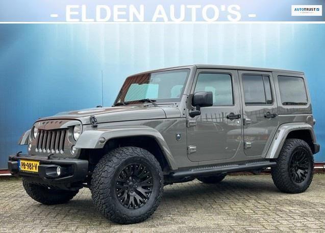 Jeep Wrangler Unlimited 3.6 Rubicon BRUTE/ In Nieuwstaat, Auto's, Jeep, Te koop, Wrangler, 4x4, ABS, Achteruitrijcamera, Airbags