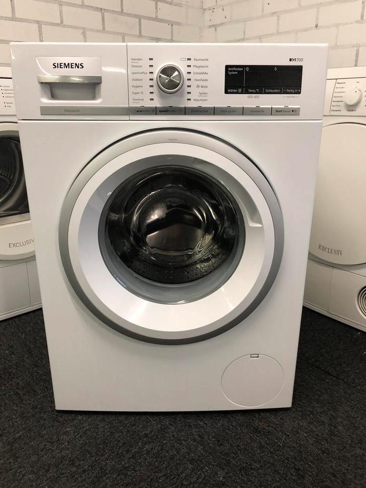 3MND GARANTIE Wasmachine Siemens iQ700 A+++ 8kg TOP MODEL, Witgoed en Apparatuur, Wasmachines, Zo goed als nieuw, 8 tot 10 kg