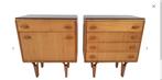 Strakke Sixties Ladekastjes, elegant en functioneel design, Gebruikt, Verzenden, 55 tot 70 cm, 45 tot 65 cm