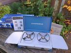 Camping kookstel gas, campingaz, 2 pits, Ophalen, Zo goed als nieuw
