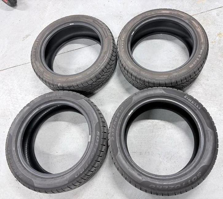 Winterbanden 235 50 19 Pirelli GOED profiel, Auto-onderdelen, Banden en Velgen, Band(en), Winterbanden, 19 inch, 235 mm, Ophalen