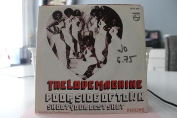 7" Single Love Machine - Poor Side Of Town / Shoot Your Best beschikbaar voor biedingen