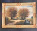 Schilderij van A. Sleeswijk, Antiek en Kunst, Kunst | Schilderijen | Klassiek, Ophalen of Verzenden