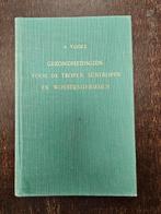 Gezondheidsgids voor de tropen, subtropen en woestijngebiede, Ophalen of Verzenden, Zo goed als nieuw, Ziekte en Allergie, A. Vogel