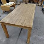 Zware blank eiken tafel modern, Huis en Inrichting, Tafels | Eettafels, Ophalen, Gebruikt, 50 tot 100 cm, 150 tot 200 cm