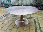 Riverdale Eettafel Koper/Aluminium - 130cm, Huis en Inrichting, Ophalen, Gebruikt, 100 tot 150 cm, Rond