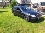 Mercedes-Benz C-Klasse 2.2 CDI C220 Combi AUT 2006 Zwart, Auto's, Mercedes-Benz, Automaat, Achterwielaandrijving, 4 cilinders