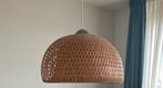 Hanglamp rotan, Huis en Inrichting, Lampen | Hanglampen, Ophalen, Zo goed als nieuw, 75 cm of meer, Hout