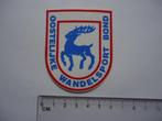 sticker Oostelijke Wandelsport bond logo schild wandelen re, Verzamelen, Stickers, Overige typen, Zo goed als nieuw, Verzenden