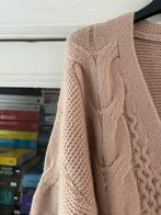 EXQUISS’S vestje camel met hartjesknopen mt M/L, Kleding | Dames, Maat 38/40 (M), Verzenden, Parijs, Nieuw