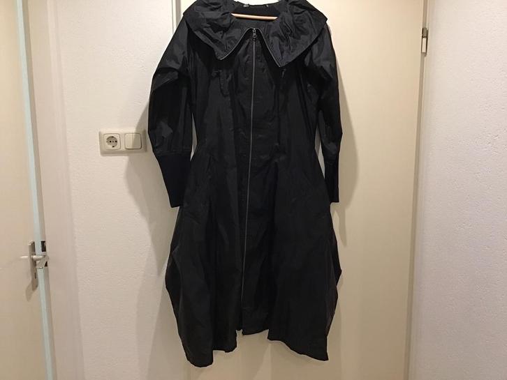 Cora Kemperman jas maat M zwart, Kleding | Dames, Jassen | Winter, Zo goed als nieuw, Zwart, Ophalen of Verzenden