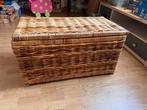 Mooie rieten opbergmand, in goede staat, Ophalen, Overige materialen, Minder dan 50 cm, 50 tot 100 cm