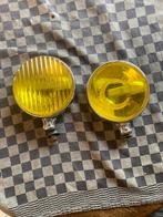 Oldtimer 2 Corello gele verstralers diameter 14 cm, Auto-onderdelen, Ophalen of Verzenden, Gebruikt