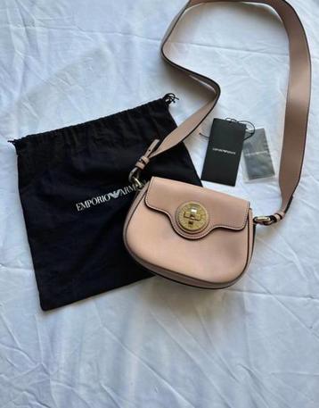 Emporio Armani Roze Schoudertas beschikbaar voor biedingen