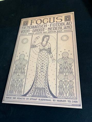 Focus eerste jaargang 10 januari 1914 beschikbaar voor biedingen