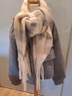 Sjaal beige/grijs/wit, Kleding | Dames, Mutsen, Sjaals en Handschoenen, Ophalen of Verzenden, Nieuw, Sjaal