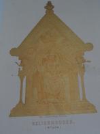 litho gouden reliekhouder 14e eeuw, Emrik en Binger, Verzenden