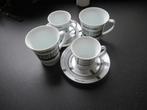 koffiekopjes twee mokken en twee kopjes met schotel, Huis en Inrichting, Keuken | Servies, Ophalen of Verzenden, Zo goed als nieuw