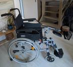 Opvouwbare, op div.punten verstelbare rolstoel m. beensteun, Diversen, Rolstoelen, Ophalen, Duwrolstoel