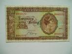 1159. Luxembourg, 20 frang 1943 Grand Duchess charlotte., Verzenden, Overige landen, Los biljet