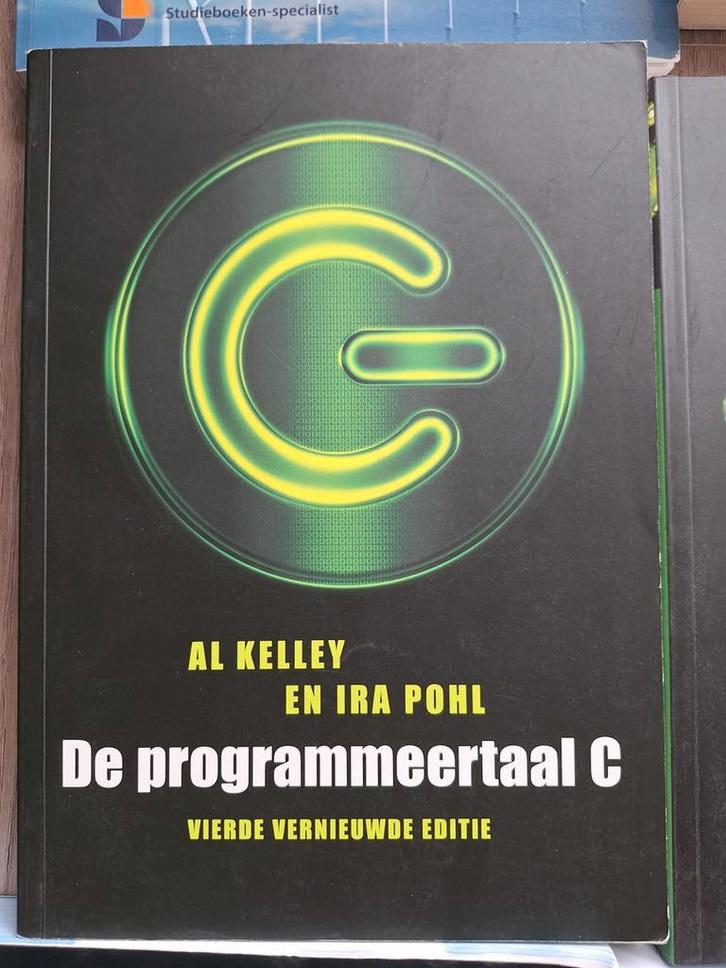 A. Kelley - De programmeertaal C, Boeken, Studieboeken en Cursussen, Zo goed als nieuw, Overige niveaus, Ophalen of Verzenden