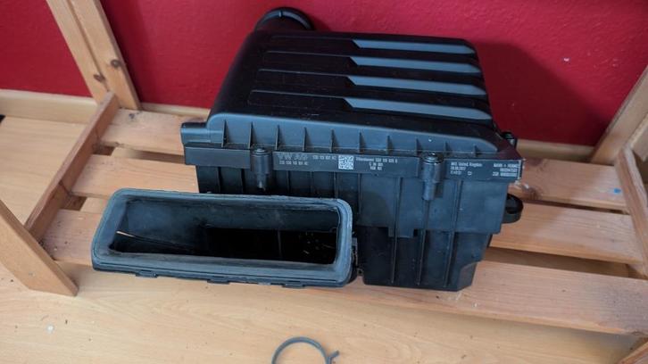 VW Golf 7R luchtfilter box met K&N filter, Auto-onderdelen, Motor en Toebehoren, Audi, Seat, Volkswagen, Skoda, Gebruikt, Ophalen of Verzenden