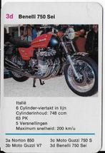 M105 motorkaartje benelli 750 sei ( 3d ), Ophalen of Verzenden, Zo goed als nieuw, Motoren