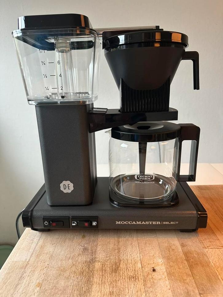 D,E Moccamaster select, Witgoed en Apparatuur, Koffiezetapparaten, Zo goed als nieuw, Koffiemachine, Ophalen of Verzenden