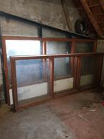 Hardhouten raam kozijnen, Doe-het-zelf en Verbouw, Kozijnen en Schuifpuien, Ophalen of Verzenden, Hout, 75 tot 150 cm, Raamkozijn