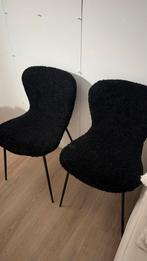 Teddy eetkamerstoel By Boo, Huis en Inrichting, Stoelen, Ophalen, Zo goed als nieuw, Zwart, Twee
